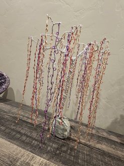 Willow, hand made using aluminum and copper wire.