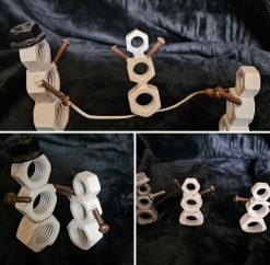 Nut and Bolt Snowmen