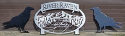 River Raven Sign