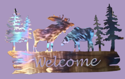 Welcome Moose Couple